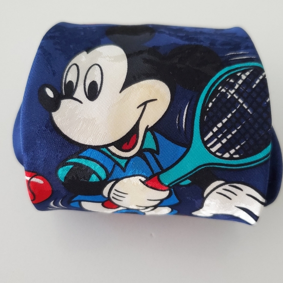 Mickey & Co Tie Rack Made In Italy 100% Silk - Picture 3 of 8